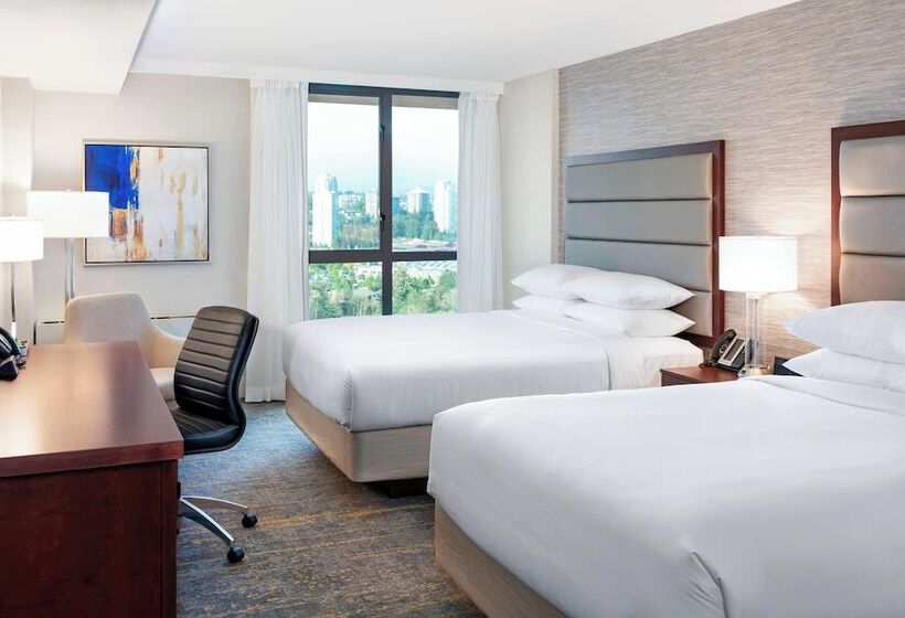 Номер Стандарт 2 Двуспальные Кровати, Delta Hotels By Marriott Burnaby Conference Centre