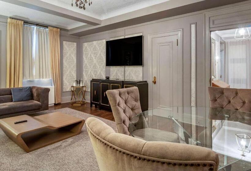 キングサイズベッドのスイートルーム, The Fort Garry Hotel Spa And Conference Centre, Ascend Hotel Collection