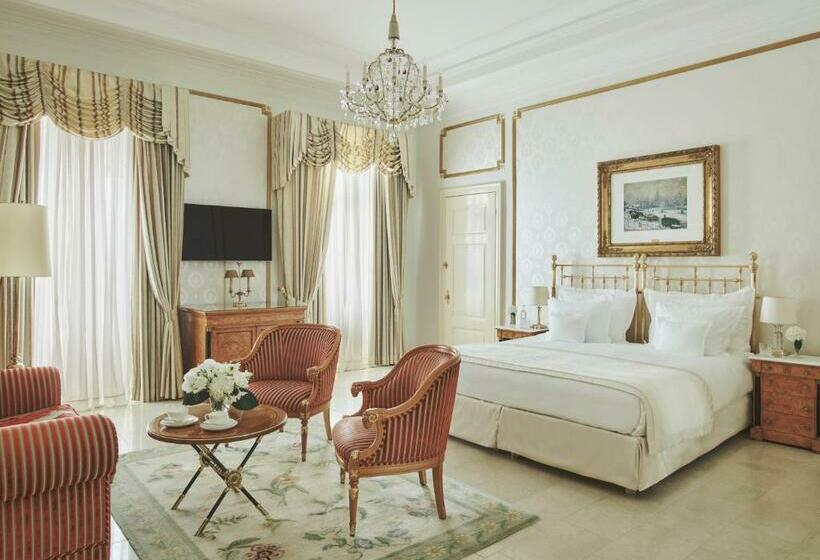 带河湖景观的轻年套房, Grand Hotel National Luzern