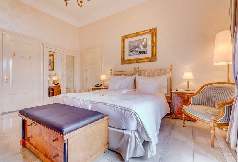 豪华湖景房, Grand Hotel National Luzern