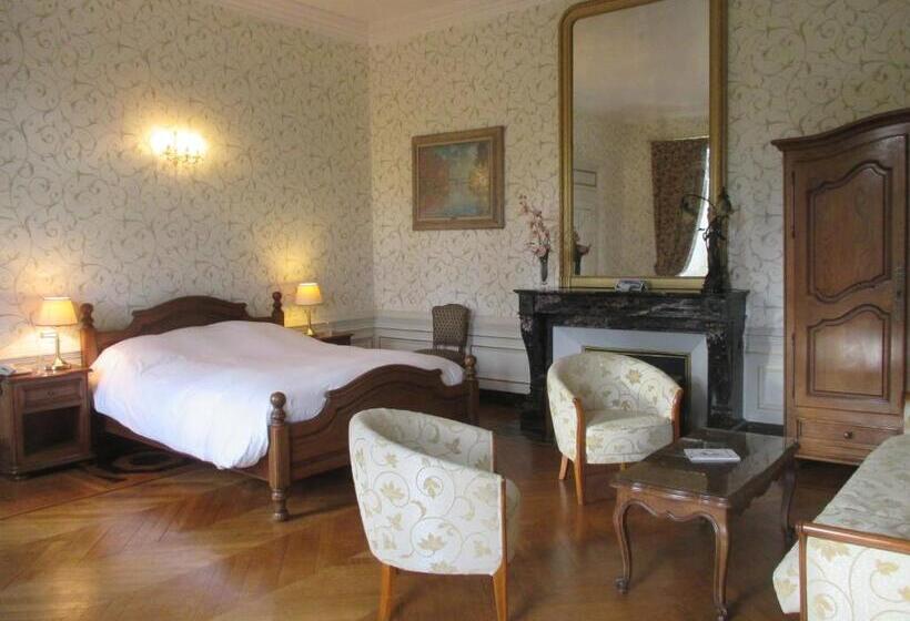 Номер Deluxe, Château Des Monthairons Hôtel Restaurant Gastromaison Spa Privatif