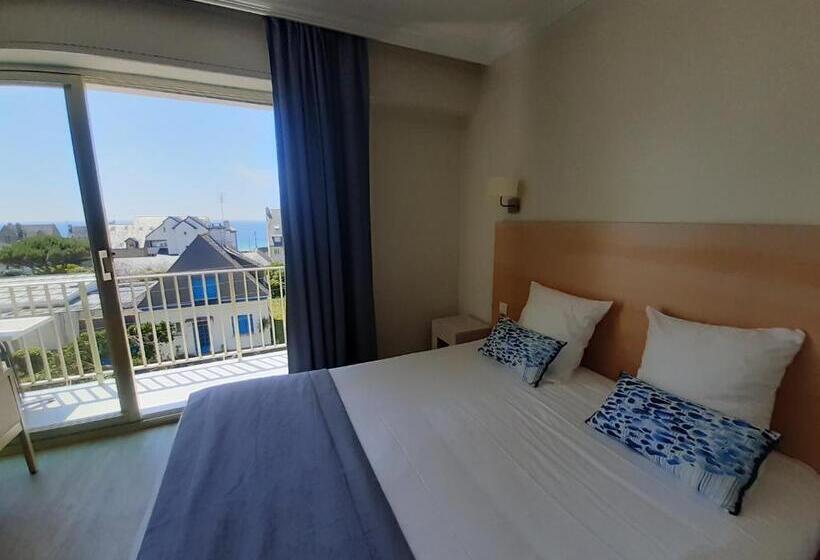 اتاق راحتی سه تخته, Hôtel Ker Noyal Quiberon Plage