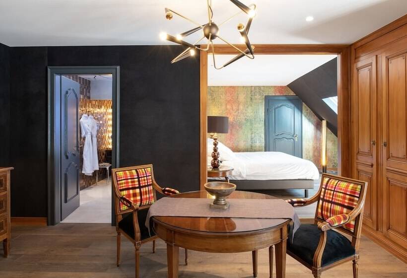 Люкс, La Cheneaudière   Hôtel Spa   Relais & Châteaux