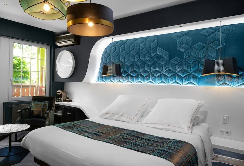 Номер Deluxe, La Cheneaudière   Hôtel Spa   Relais & Châteaux