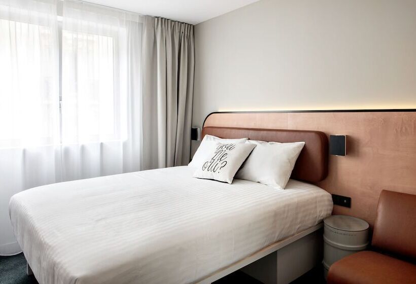 标准间带双人床, Moxy Paris Bastille