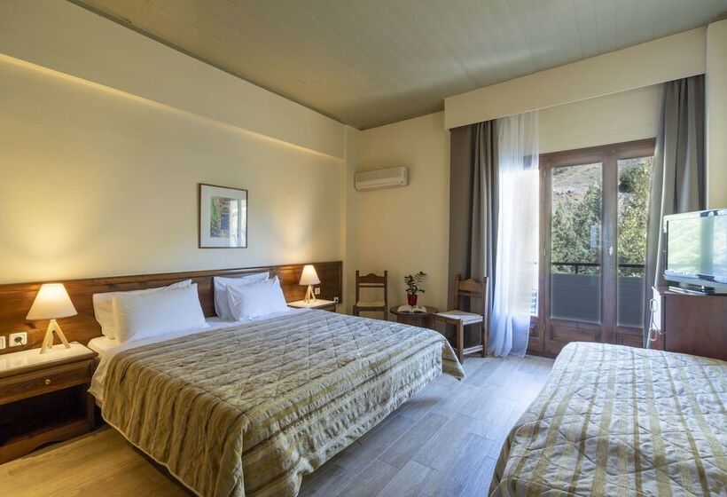 Трехместный Номер Стандарт с Видом, Domotel Anemolia Mountain Resort