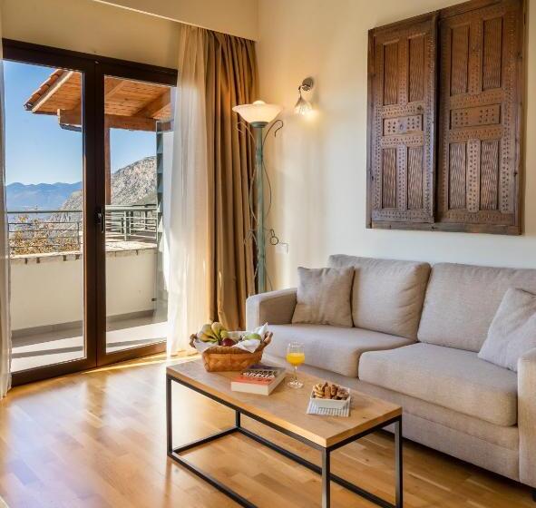 Представительский люкс с видом, Domotel Anemolia Mountain Resort