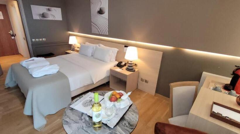 스탠다드 룸 바다 전망, Coral Hotel Athens