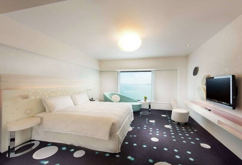 带大床的标准间, Hilton Tokyo Bay