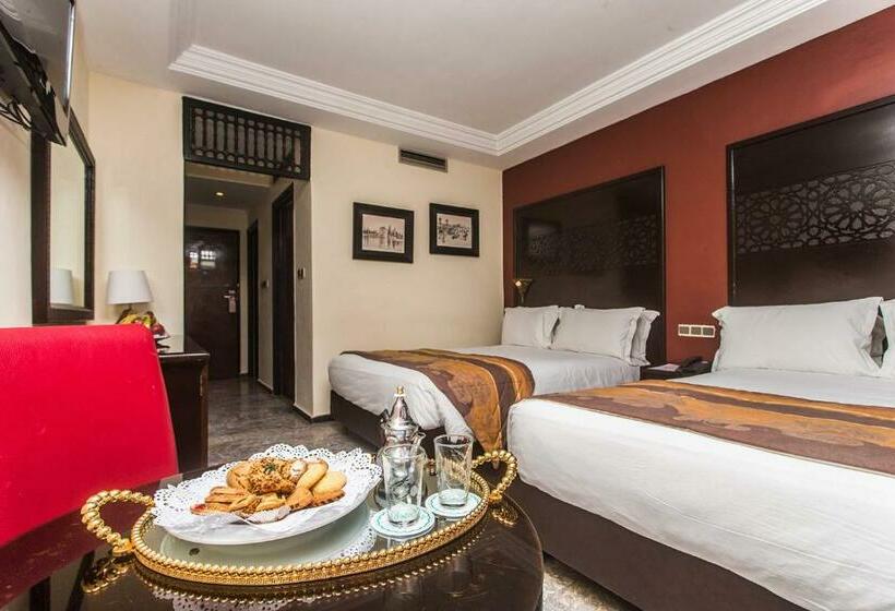 اتاق استاندارد با چشم‌انداز استخر, El Andalous Lounge & Spa