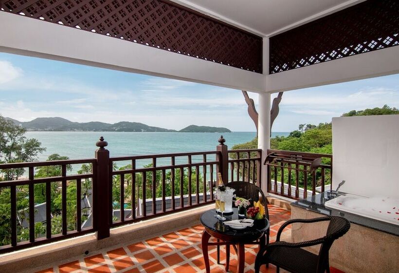 스탠다드 테라스 룸 바다 전망, Thavorn Beach Village Resort & Spa Phuket