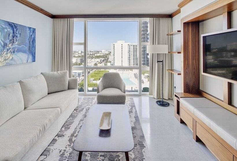 带1个卧室的豪华公寓, Carillon Miami Wellness Resort
