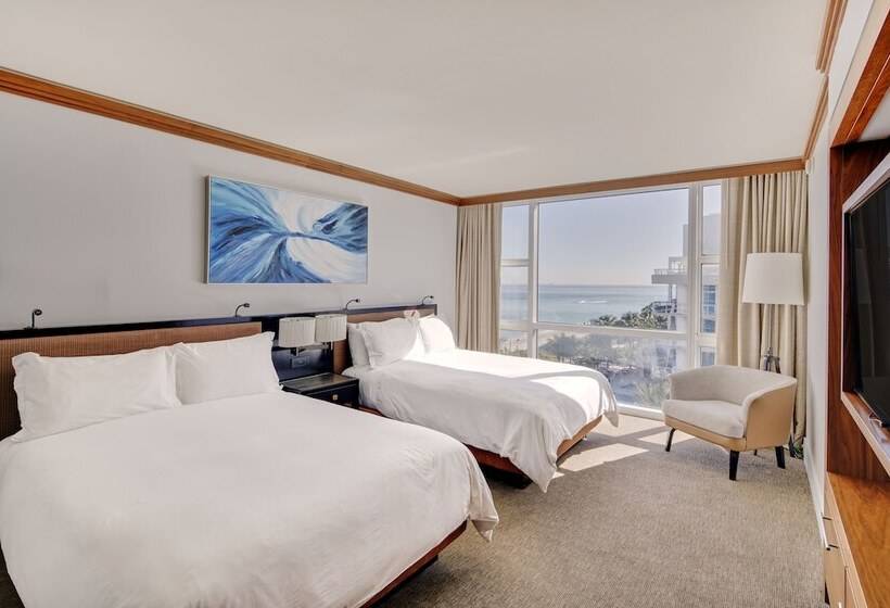 带1个卧室的豪华公寓, Carillon Miami Wellness Resort