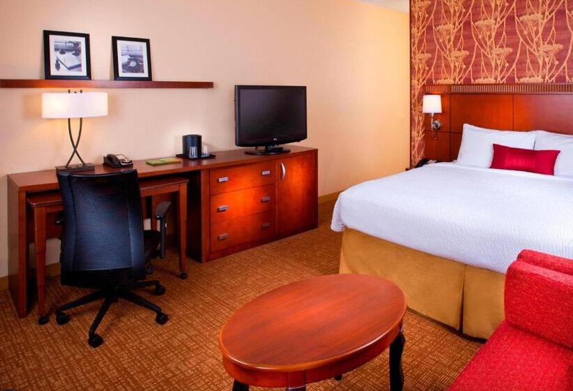 스탠다드 룸 킹사이즈 침대, Courtyard By Marriott Little Rock West