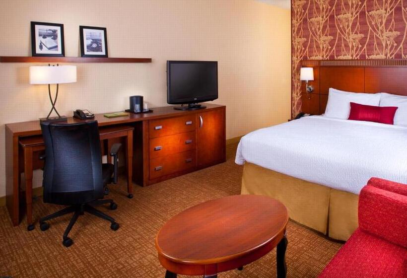 스탠다드 룸 킹사이즈 침대, Courtyard By Marriott Little Rock West