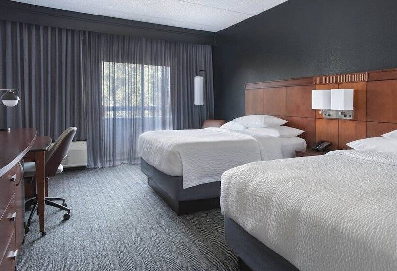 Номер Стандарт 2 Двуспальные Кровати, Courtyard By Marriott Norwalk