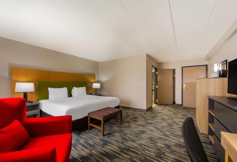 스탠다드 룸 킹사이즈 침대, Country Inn & Suites By Radisson, Lincoln Airport, Ne