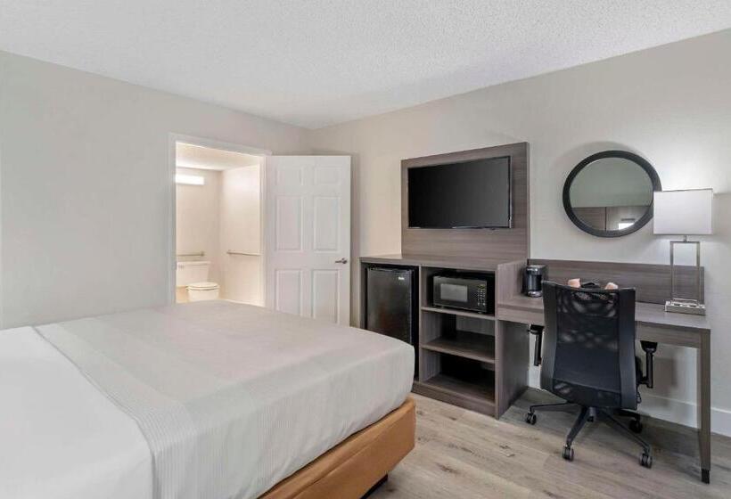 스위트 킹사이즈 침대, Quality Inn & Suites Orlando East   Ucf Area