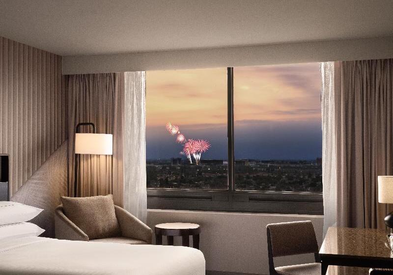 Chambre Deluxe King Size, Fera Anaheim, A Doubletree By Hilton