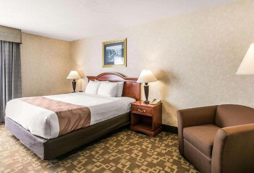 Quarto Estandar Cama King para Deficientes Físicos, Quality Inn Edisonnew Brunswick