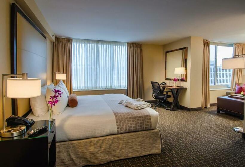 اتاق اجرایی با تخت بزرگ, Beacon Hotel & Corporate Quarters