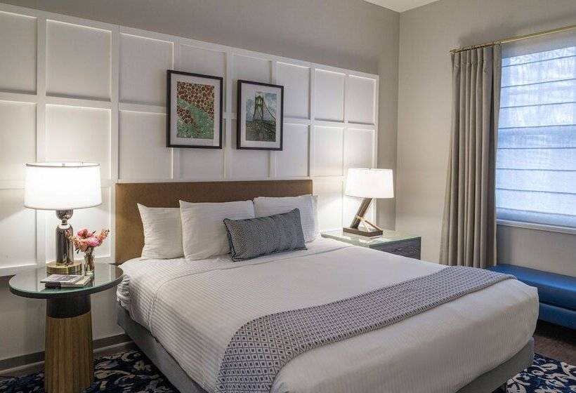 带大床的豪华间, Heathman