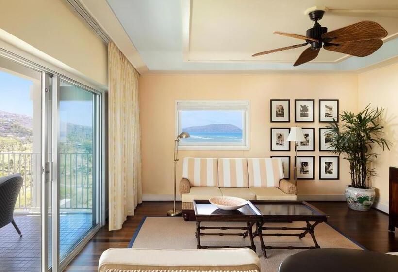 측면 바다 전망 스위트, The Kahala Hotel And Resort
