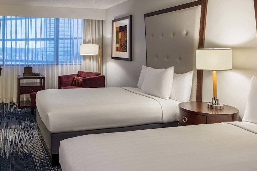 اتاق استاندارد با 2 تخت دوبل, Sonesta Hotel Houston Iah Airport