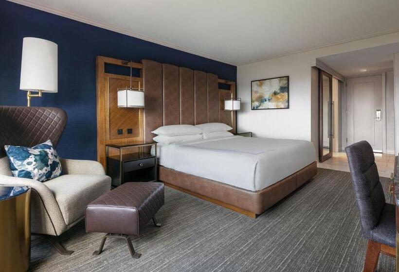 带大床的标准间, Boston Marriott Long Wharf
