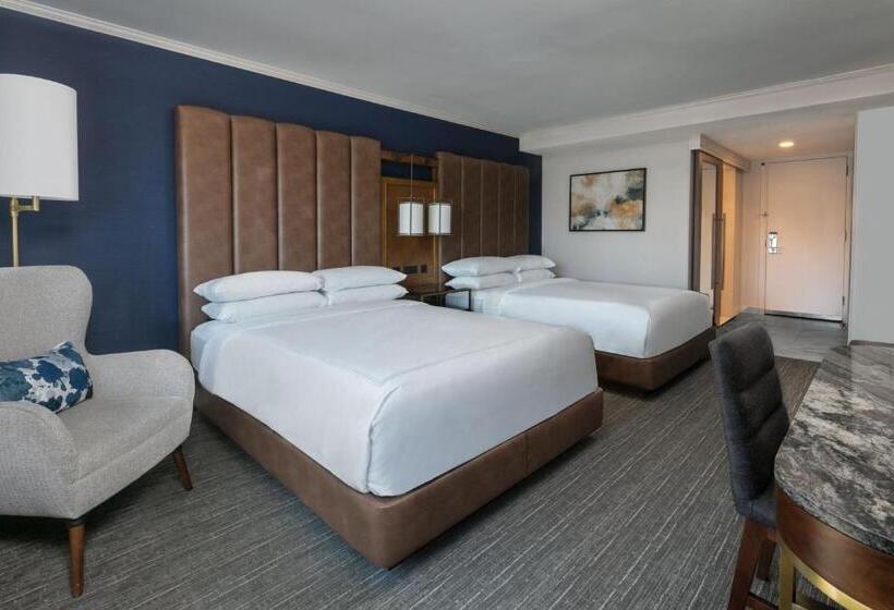 带城市景观的标准间, Boston Marriott Long Wharf