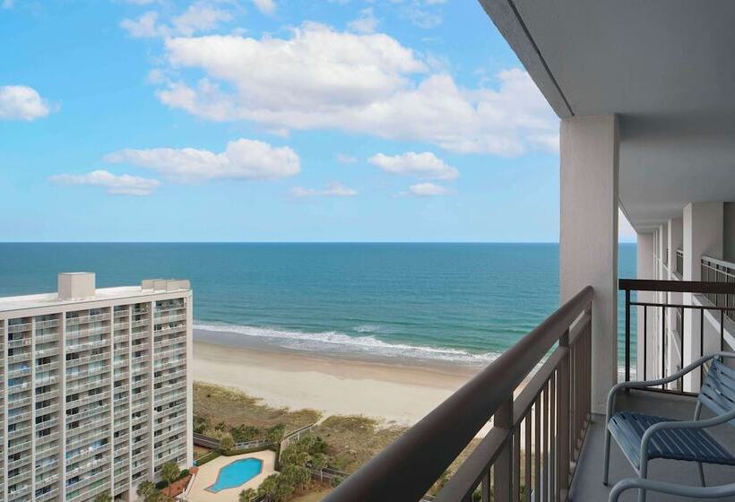 Люкс Кровать Кинг, Embassy Suites By Hilton Myrtle Beach Oceanfront Resort