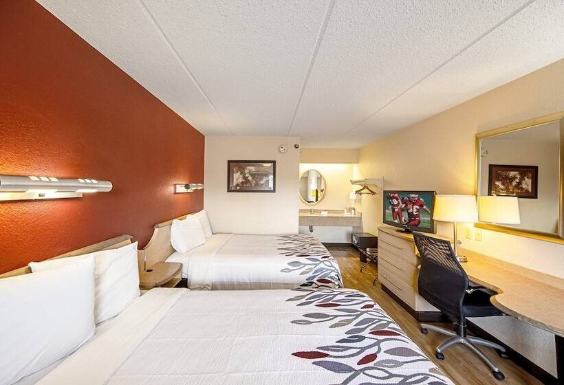 스탠다드 룸 더블 침대 2개, Red Roof Inn Charleston West  Hurricane, Wv