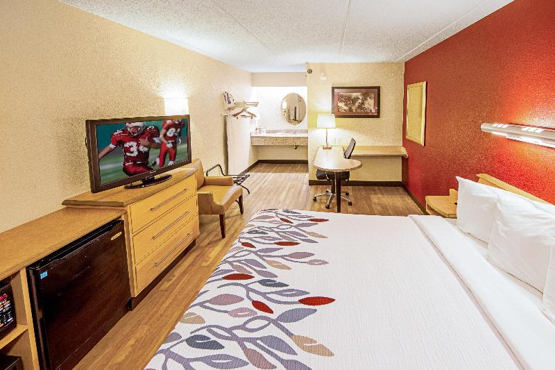 Superior Værelse King Size Seng, Red Roof Inn Rockford East   Casino District