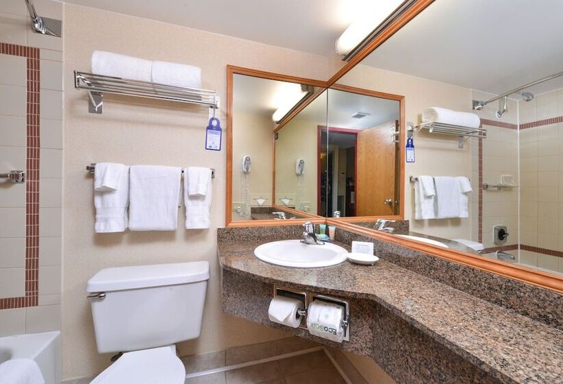 带2个双人床的标准工作室, Comfort Inn & Suites Downtown Tacoma