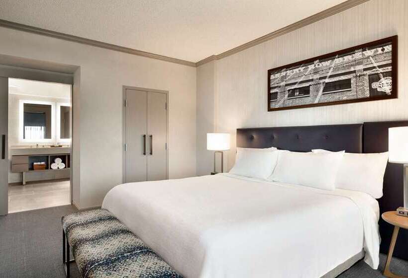 침실 2개 스위트, Embassy Suites Hotel Des Moines Downtown