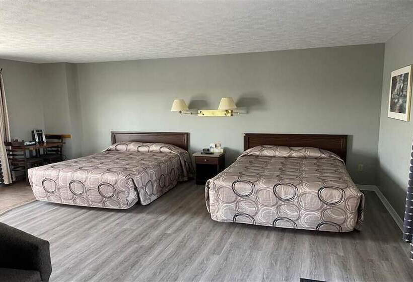 Номер Стандарт 2 Двуспальные Кровати, Hilltop Motel & Restaurant