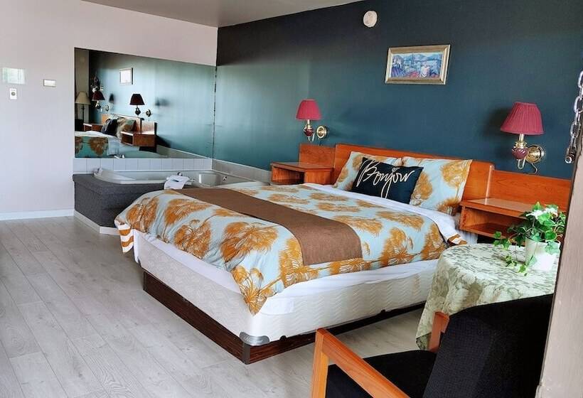 Номер Стандарт Двуспальная Кровать, Motel Le Radisson De Val David