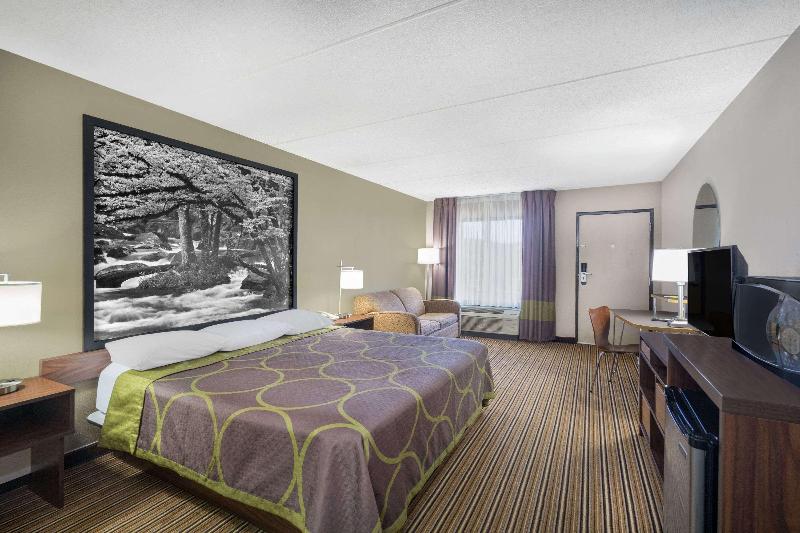 Suite Łóżko King Size, Super 8 By Wyndham Knoxville North/powell