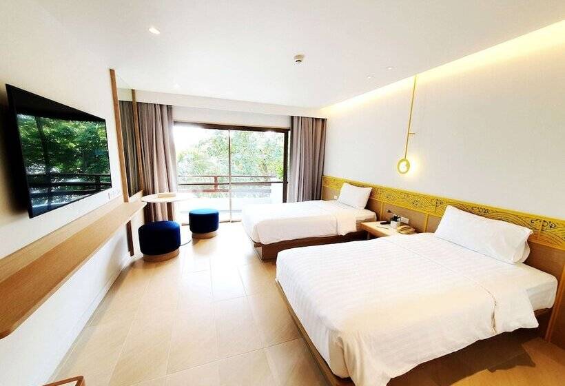 اتاق سوپریور با چشم‌انداز باغ, Novotel Rayong Rim Pae Resort