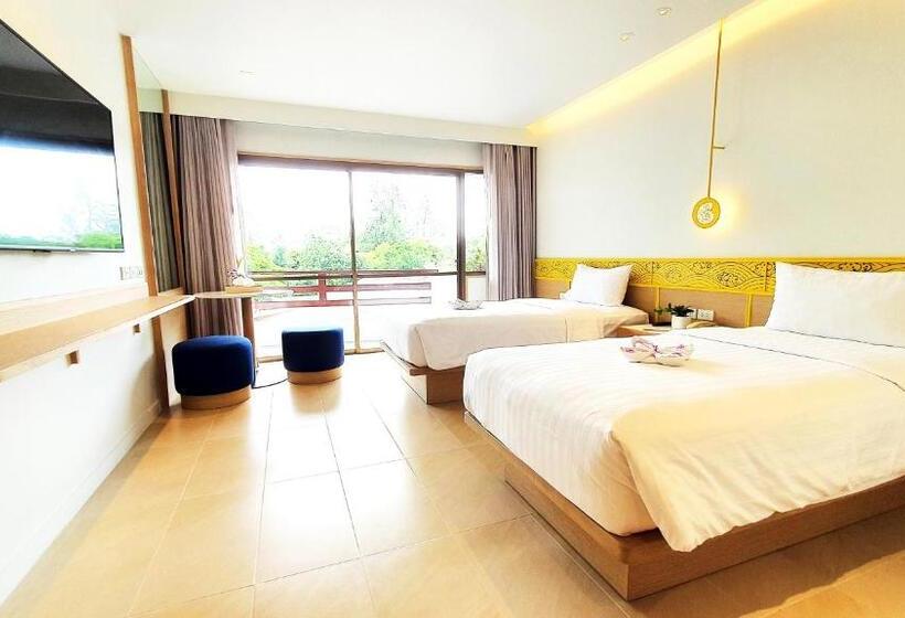 اتاق سوپریور با چشم‌انداز باغ, Novotel Rayong Rim Pae Resort