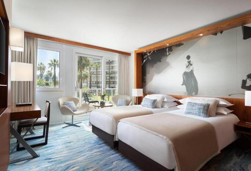 디럭스 룸 가든 전망, Jw Marriott Cannes