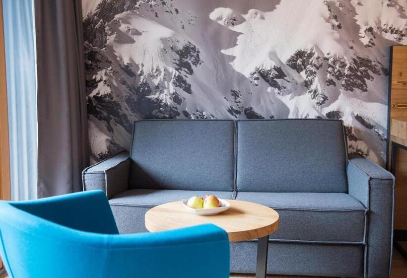 Номер Deluxe с Балконом, Verwöhn Wellnesshotel Walserhof