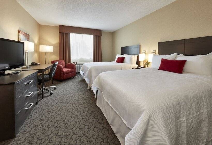 חדר סטנדרט שתי מיטות זוגיות, Travelway Inn Sudbury