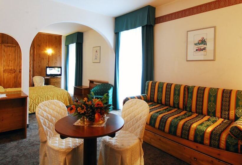 Четырехместный Номер Superior, G. Hotel Des Alpes