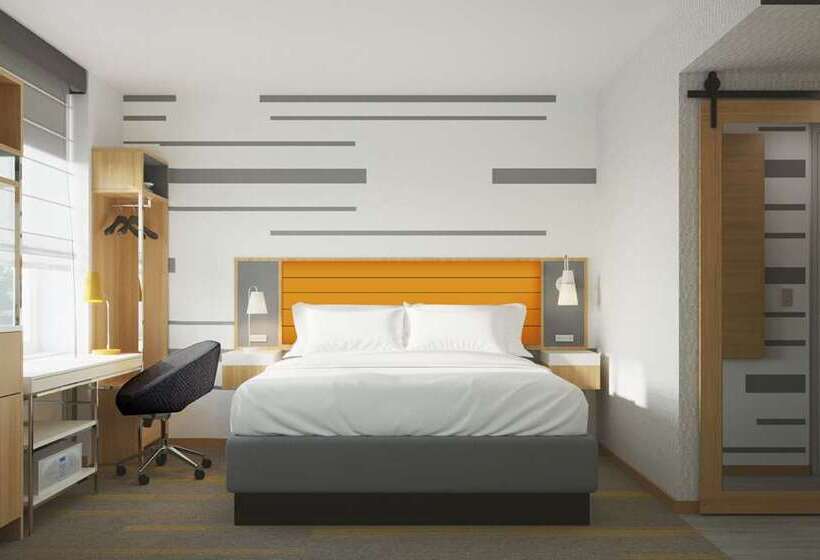 חדר סטנדרט עם מיטת קינג, Hampton Inn Oakland Downtown City Center