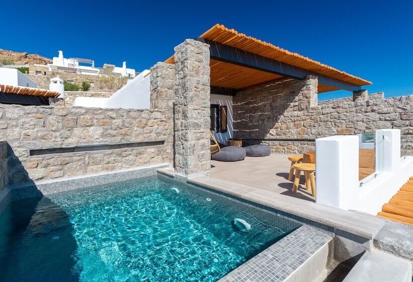 سوئیت اجرایی با مشاهده, Tropicana Hotel , Suites & Villas Mykonos