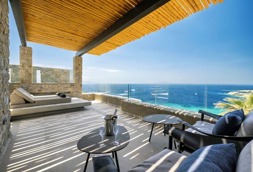 سوییت با چشم‌انداز دریا, Tropicana Hotel , Suites & Villas Mykonos