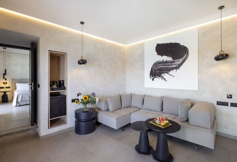 ویلای 2 خوابه با چشم‌انداز دریا, Tropicana Hotel , Suites & Villas Mykonos