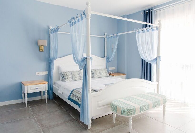 Номер Deluxe Вид на Море, Luvi Kaş Otel   Adults Only