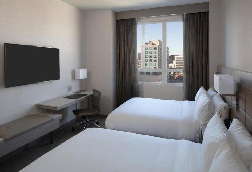 غرفه قياسيه سريرين مزدوجين, Ac Hotel By Marriott Beverly Hills